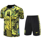 25-26 Brazil Yellow Training Short Suit