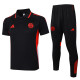 25-26 Bayern Black Polo Tracksuit #C2515