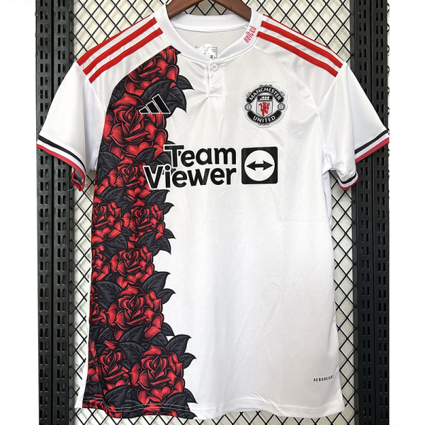 25-26 Man Utd White Special Edition Training shirts