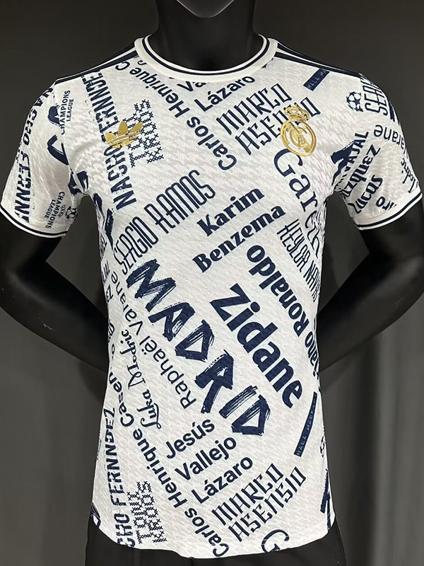 25-26 RMA Special Edition Player Version Training Shirts 人名版