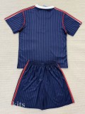 25-26 ARS Royal blue Retro Kids Soccer Jersey