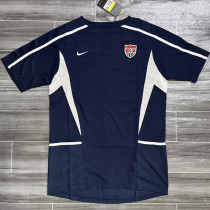 2002 USA Away Retro Soccer Jersey