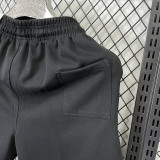 M001 Jordan Black Pure Cotton Fabric Casual Short Pants (红标)