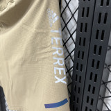 D980 AD Khaki Casual Short Pants