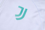 25-26 JUV White Half Pull Tracksuit (半拉链)