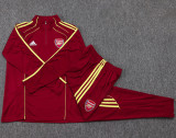 25-26 ARS Jujube red Half Pull Tracksuit #B2549(半拉链)