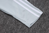 25-26 Bayern Light gray Half Pull Tracksuit #B2548(半拉链)