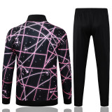 25-26 PSG Jordan Black Jacket Tracksuit #A2556