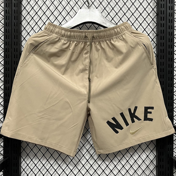 D703 NK Khaki Casual Short Pants