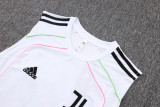 25-26 JUV White Tank top and shorts suit #D25109