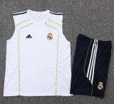 25-26 RMA White Tank top and shorts suit #D2588