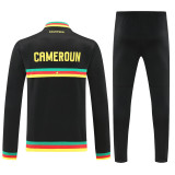 25-26 Cameroon Black Jacket Tracksuit