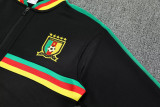 25-26 Cameroon Black Jacket Tracksuit