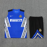 25-26 INT Blue Tank top and shorts suit