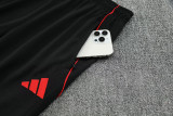 25-26 Man Utd White Half Pull Tracksuit (半拉链)
