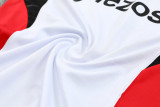 25-26 Man Utd White Half Pull Tracksuit (半拉链)