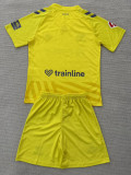 25-26 Real Betis Yellow GoalKeeper Kids Soccer Jersey