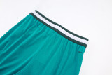 A2442 Jordan Green Casual Short Pants #水岸青