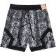 C2448 Jordan Black Casual Short Pants #蛇纹迷彩