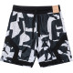 C2502 Jordan Black white Casual Short Pants #破冰斑白