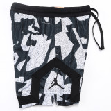 C2502 Jordan Black white Casual Short Pants #破冰斑白