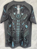 25-26 Napoli Black Grey Training Shirts