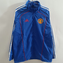 25-26 Man Utd Blue Windbreaker