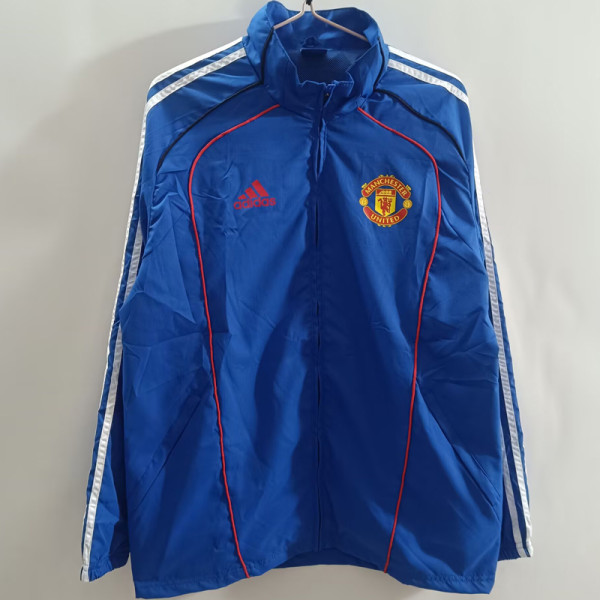 25-26 Man Utd Blue Windbreaker