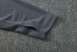 25-26 Man City Dark gray Half Pull Tracksuit (半拉链)