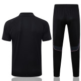 25-26 JUV Black Polo Tracksuit #C2550