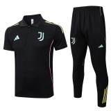 25-26 JUV Black Polo Tracksuit #C2550