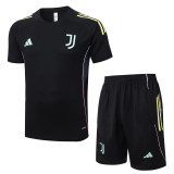 25-26 JUV Black Training Short Suit #D25134