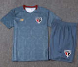 25-26 Sao Paulo Grey Training Short Suit #D25118