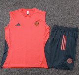 25-26 Bayern Orange Tank top and shorts suit #D25141