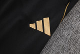 25-26 Lyon Black Half Pull Tracksuit (半拉链)