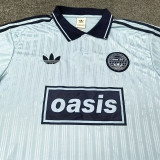2025 Ad Oasis Joint Edition Light Blue Polo Short Sleeve