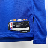 22-23 KNICKS CLARKSON #00 Blue Top Quality Hot Pressing NBA Jersey