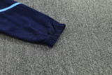 25-26 Man City Royal blue Hoodie Jacket Tracksuit