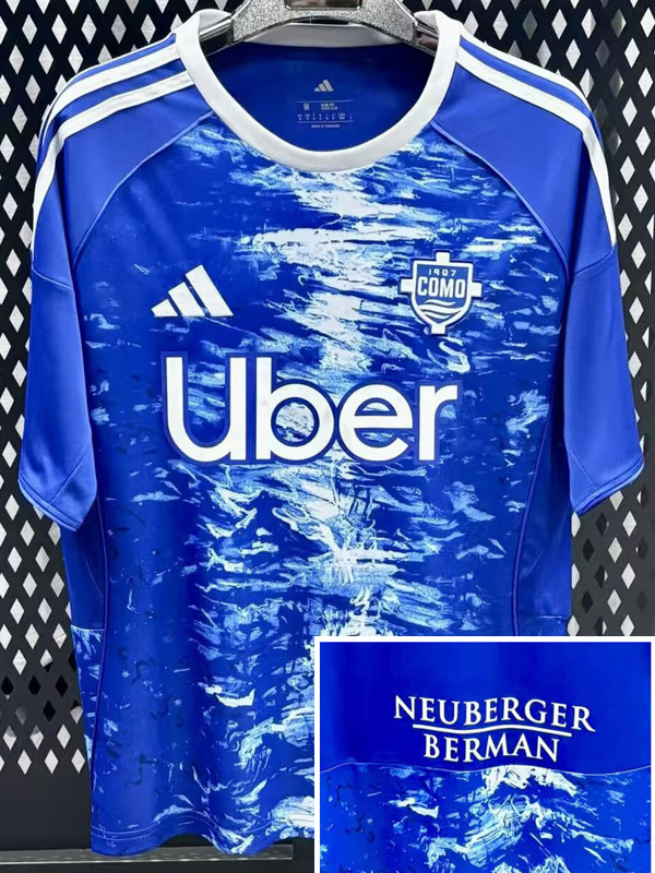 25-26 Como Home Fans Soccer Jersey