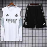 25-26 RMA White Tank top and shorts suit