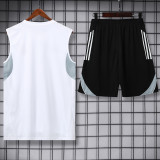 25-26 RMA White Tank top and shorts suit