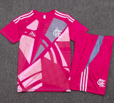 25-26 Flamengo Pink Training Short Suit #D25153