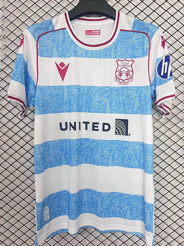 25-26 Wrexham FC Third Fans Soccer Jersey