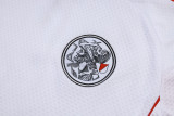 25-26 Ajax White Training Short Suit #D25148