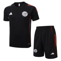 25-26 Ajax Black Training Short Suit #D25149