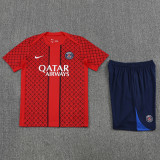 25-26 PSG Red Training Short Suit