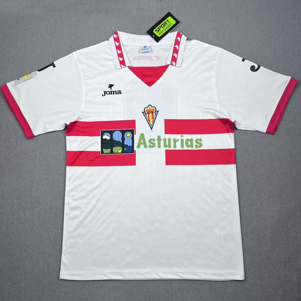 1996-1997 Gijon Away Retro Soccer Jersey