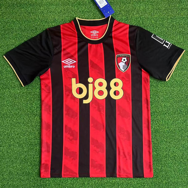 25-26 Bournemouth Home Fans Soccer Jersey