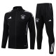 25-26 Germany Black Jacket Tracksuit #A2573