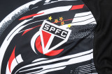 25-26 Sao Paulo Black Training Short Suit #D25162